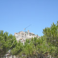 Roccella Jonica vista castello dal lungomare