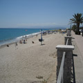 Roccella Jonica vista mare e spiaggia